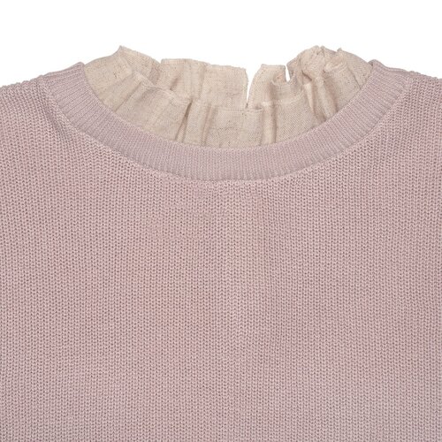 Baje studio Gini Shortsleeve Knit Top Lilac