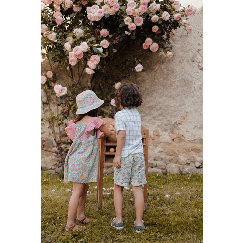 Louise Misha Zonnehoed met bloemenprint