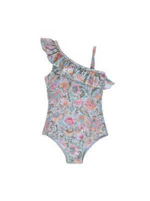 Louise Misha Audrey Bathing Suit Water River Flowers