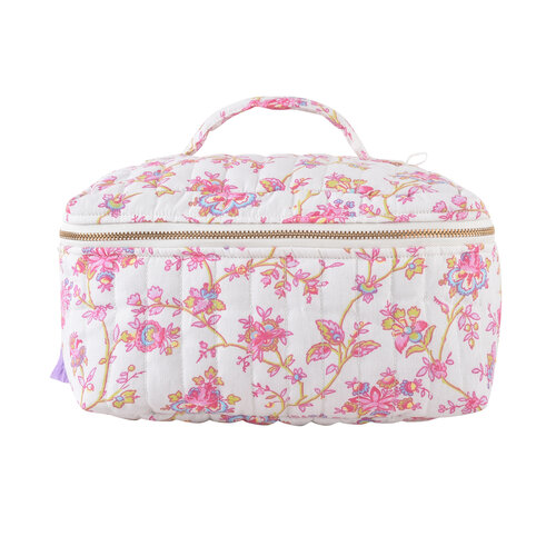 Louise Misha Toilettas met bloemen print