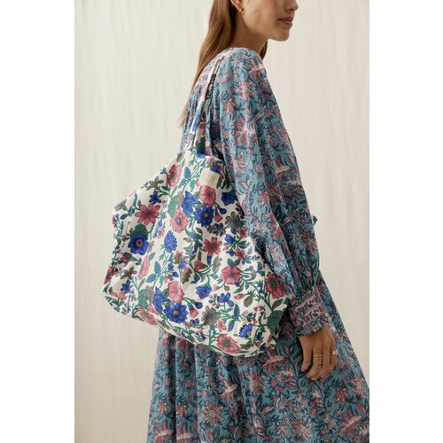 Louise Misha Tote bag met prachtige kleurrijke bloemenprint