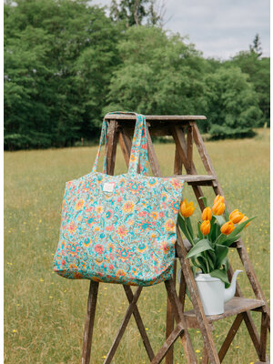 Louise Misha Tote Bag Beverly Water River Flowers