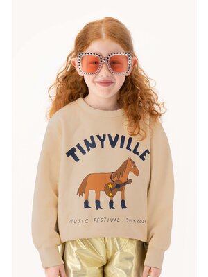 Tinycottons Festival Sweatshirt Vanilla