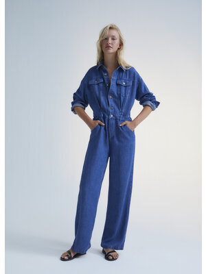 the new society Woodland Denim Jumpsuit Woman