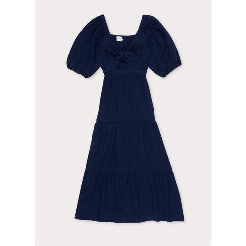 the new society Vermont Woman Dress Midnight Sky Blue