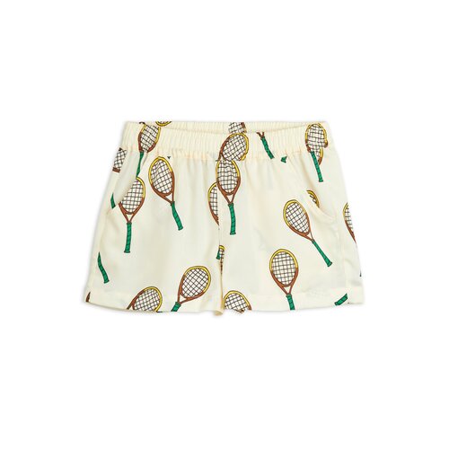 Mini Rodini Geweven short met all-over tennis print