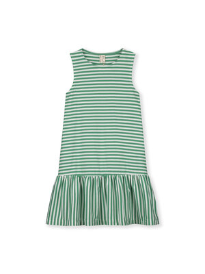 Gray label Frill Dress Bright Green Cream