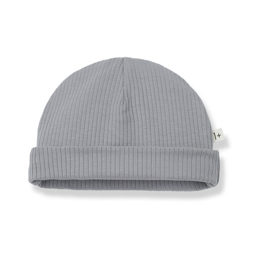 1 + in the family Kai Modal Rib Beanie Smoky