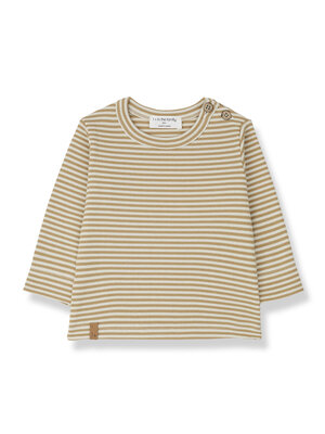 1 + in the family Pablo Striped Long Sleeve shirt Havana