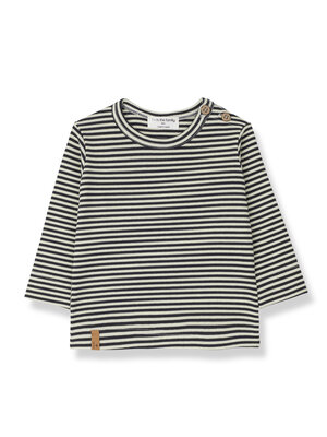 1 + in the family Pablo Striped Long Sleeve shirt Anthracite