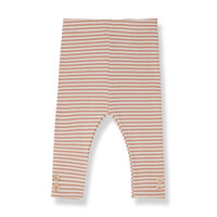 Cora Striped Leggings Apricot