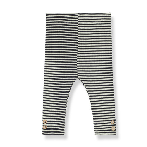 1 + in the family Cora Striped Leggings Anthracite