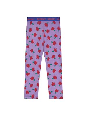 Bonmot Organic Bonmot Legging All-Over Flowers Mallow