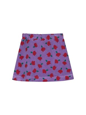 Bonmot Organic Bonmot Mini Skirt All-Over Flowers Mallow