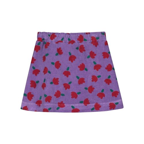 Bonmot Organic Bonmot Mini Skirt All-Over Flowers Mallow