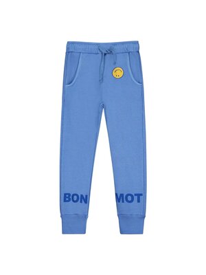 Bonmot Organic Bonmot Fleece Trouser Mid Blue