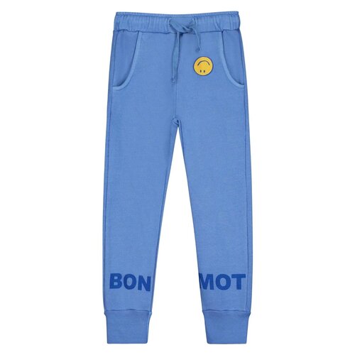 Bonmot Organic Bonmot Fleece Trouser Mid Blue