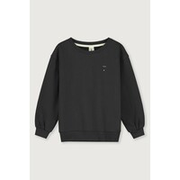 Dropped Shoulder Sweater Nearly Black