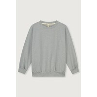 Dropped Shoulder Sweater Grey Melange