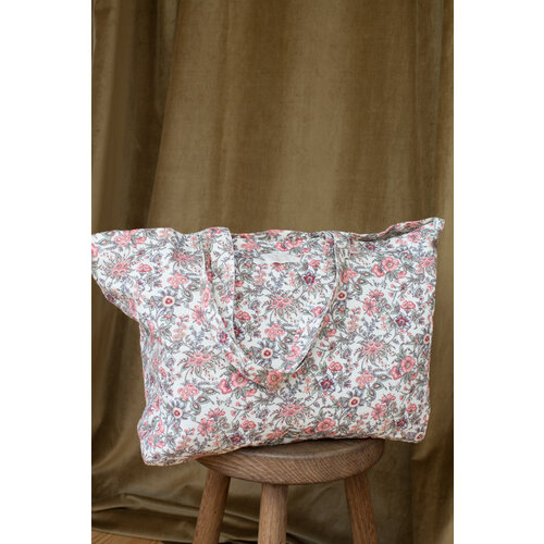 Louise Misha Tote bag met prachtige kleurrijke bloemenprint