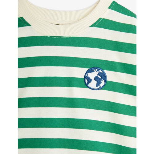 Mini Rodini Groen gestreepte longsleeve