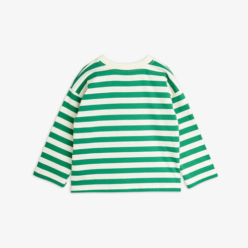 Mini Rodini Groen gestreepte longsleeve