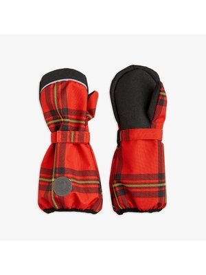 Mini Rodini Edelweiss Mittens Red
