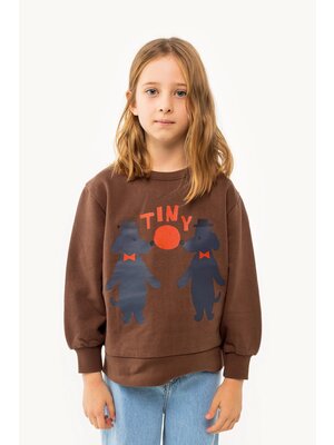 Tinycottons Tiny Dogs Sweatshirt Chocolate