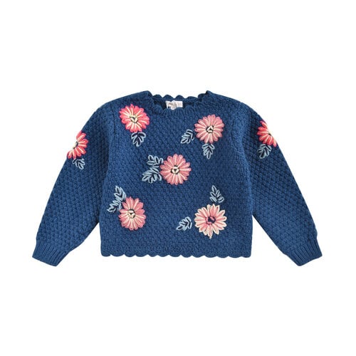 Louise Misha Jumper Acia Ink Blue