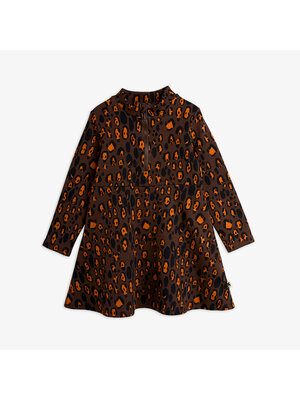 Mini Rodini Leopard Brushed Dress long sleeve