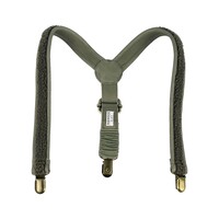 Bay Suspenders Stone Curly Faux Fur