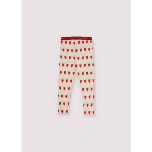 the new society Legging met hartjes print en elastische band