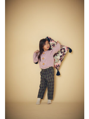 Louise Misha Nima Pants Tartan Green