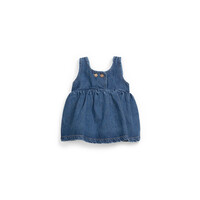 Denim Dress with Buttons