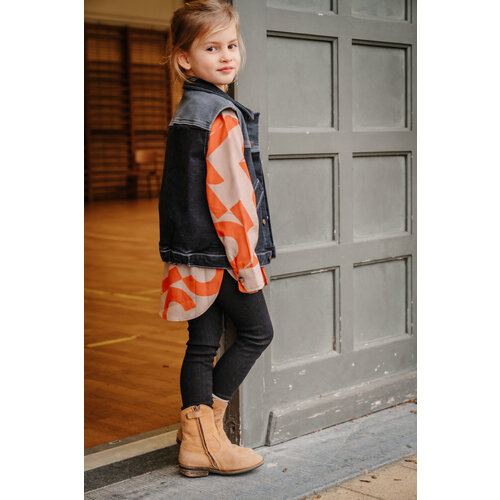 BONNIE & THE GANG Vest in denim antraciet/as BONNIE & THE GANG Vest in denim antraciet/as