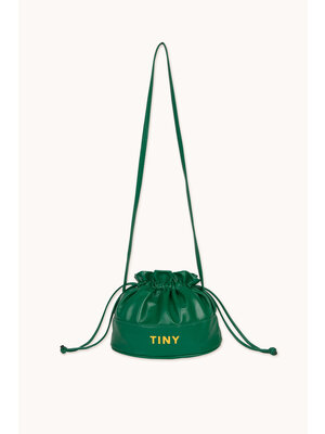 Tinycottons Solid Bucket Bag Dark Emerald