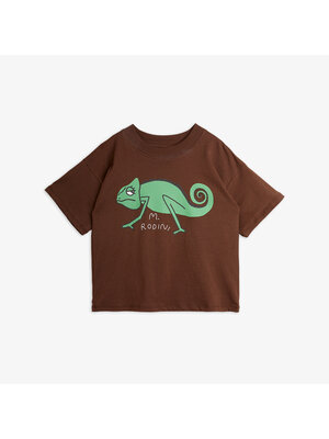 Mini Rodini Lizard Sp Ss Tee Brown