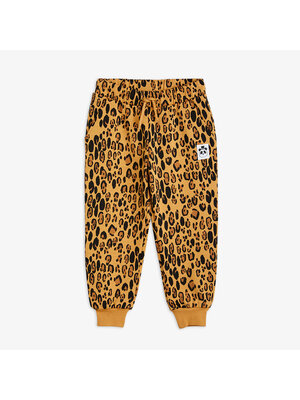 Mini Rodini Basic Leopard Sweatpants Beige