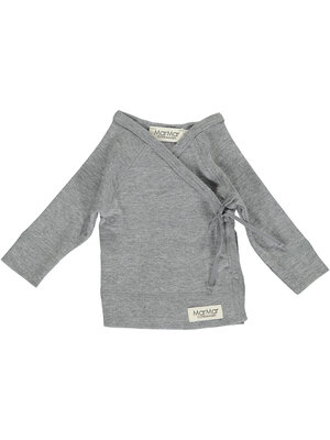 MarMar Copenhagen Tut Wrap LS Grey Melange