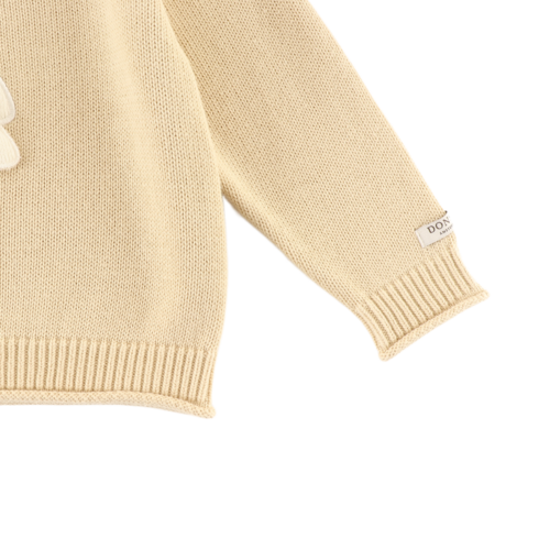 Donsje Gebreide trui met bij Donsje Gebreide trui met bij