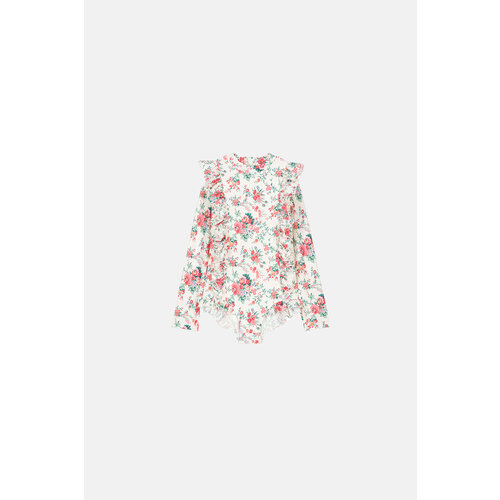 Louise Misha UV badpak met lange mouw in bloemenprint Louise Misha UV badpak met lange mouw in bloemenprint