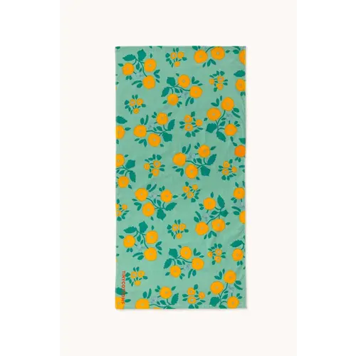 Tinycottons Strand handdoek met bloemen print