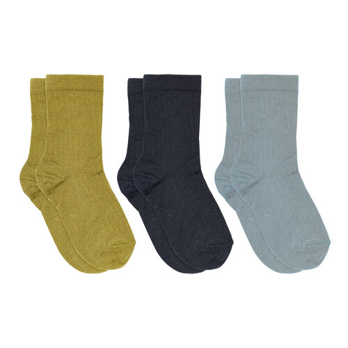 mp Denmark Cotton Rib Socks - 3-Pack mp Denmark Cotton Rib Socks - 3-Pack