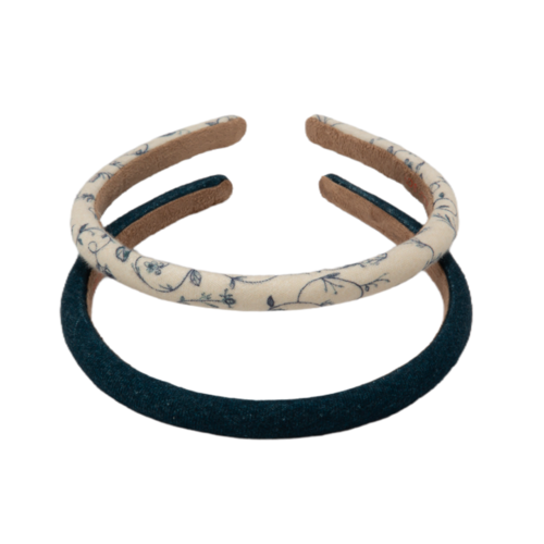 Grech & Co Headbands Set of 2 Scandi Floral Grech & Co Headbands Set of 2 Scandi Floral