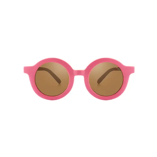 Grech & Co Original Round Sunglasses Bubble Gum Grech & Co Original Round Sunglasses Bubble Gum