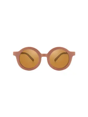 Grech & Co Original Round Sunglasses Heather Rose