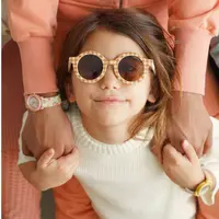 Original Round Sunglasses Sienna Gingham