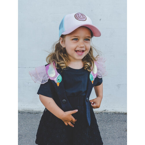 Lil' Boo Unisex trucker pet in licht roze