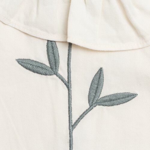 Donsje Romper met korte mouw in gebroken wit Donsje Romper met korte mouw in gebroken wit