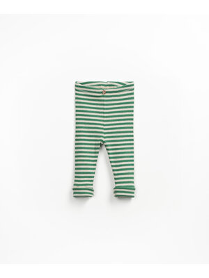 Play up Striped Rib Leggings Botanical
